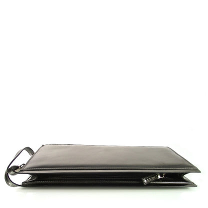 Gucci Vintage Patent Evening Bag Pewter 4 of 7