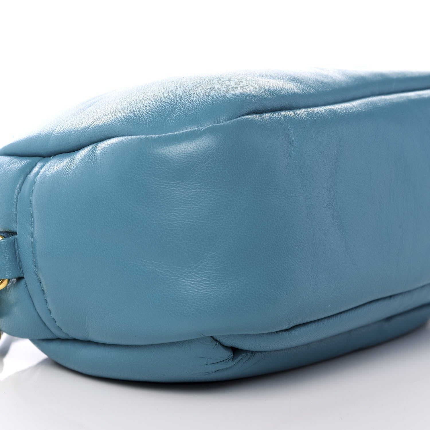 Prada Nappa Bomber Crossbody Turchese 6 of 8