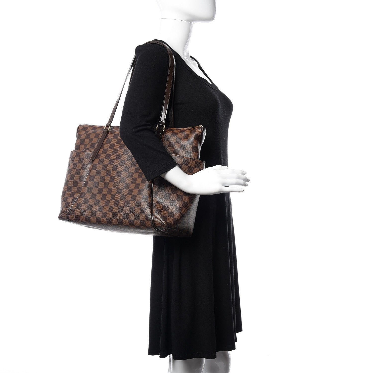 Louis Vuitton Damier Ebene Totally MM 2 of 11