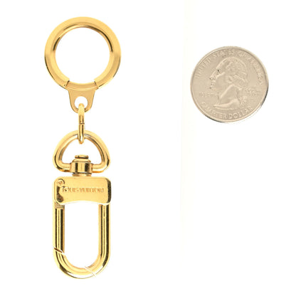 Louis Vuitton Pochette Extender Key Ring Gold 2 of 3