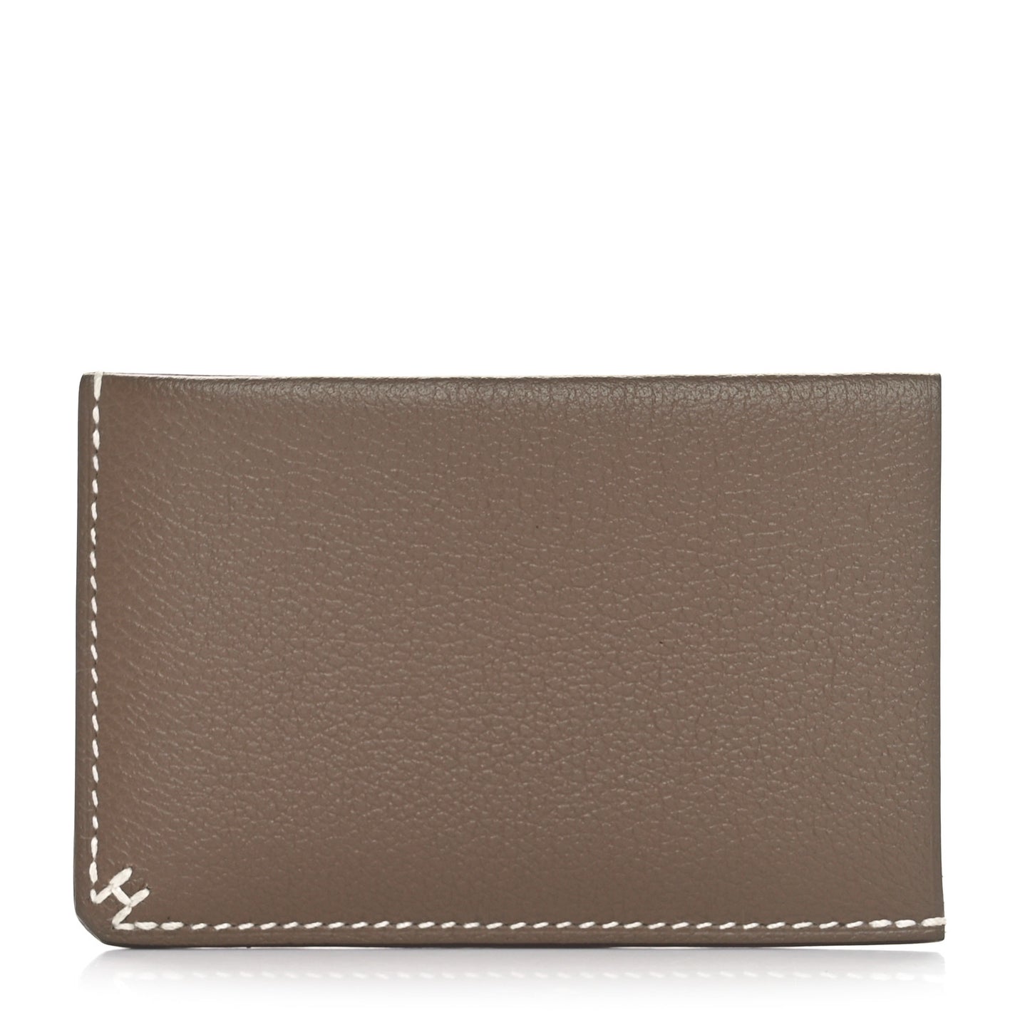 Evergrain H Sellier Verso Wallet Black Gold Etoupe