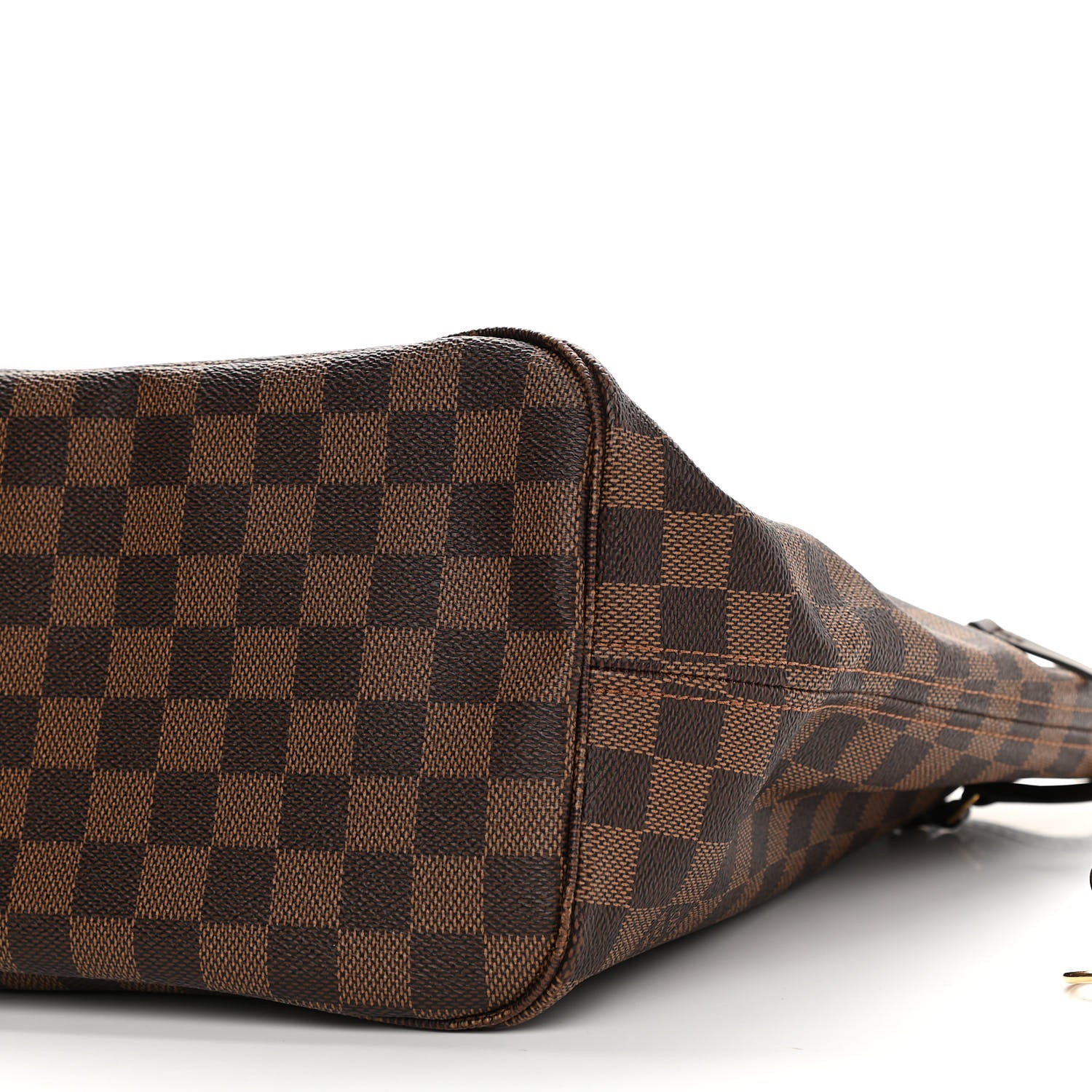Louis Vuitton Damier Ebene Neo Neverfull MM Rose Ballerine 10 of 11