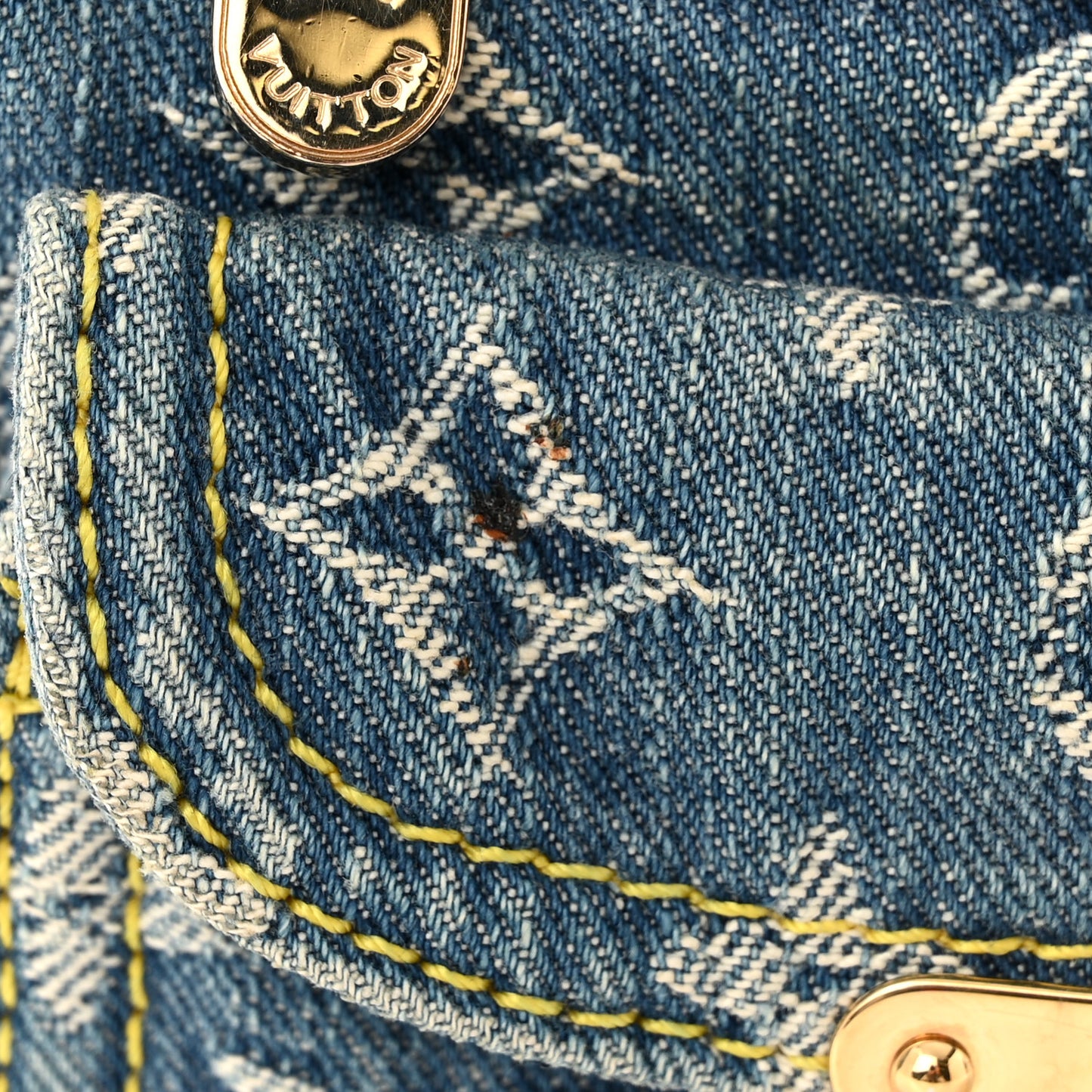 Monogram Denim Neo Speedy Blue
