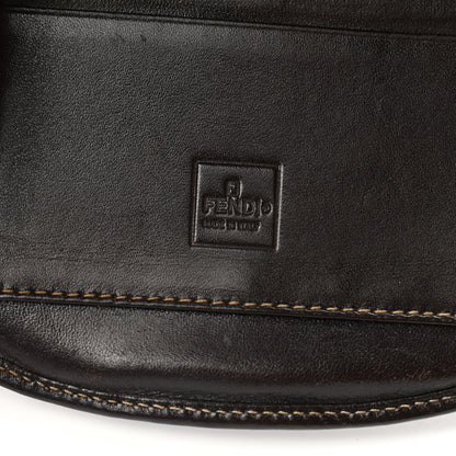 Fendi Zucca Compact Round Wallet Tobacco 6 of 7