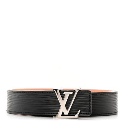 Louis Vuitton Epi 30mm LV Initiales Belt 80 32 Black 1 of 8