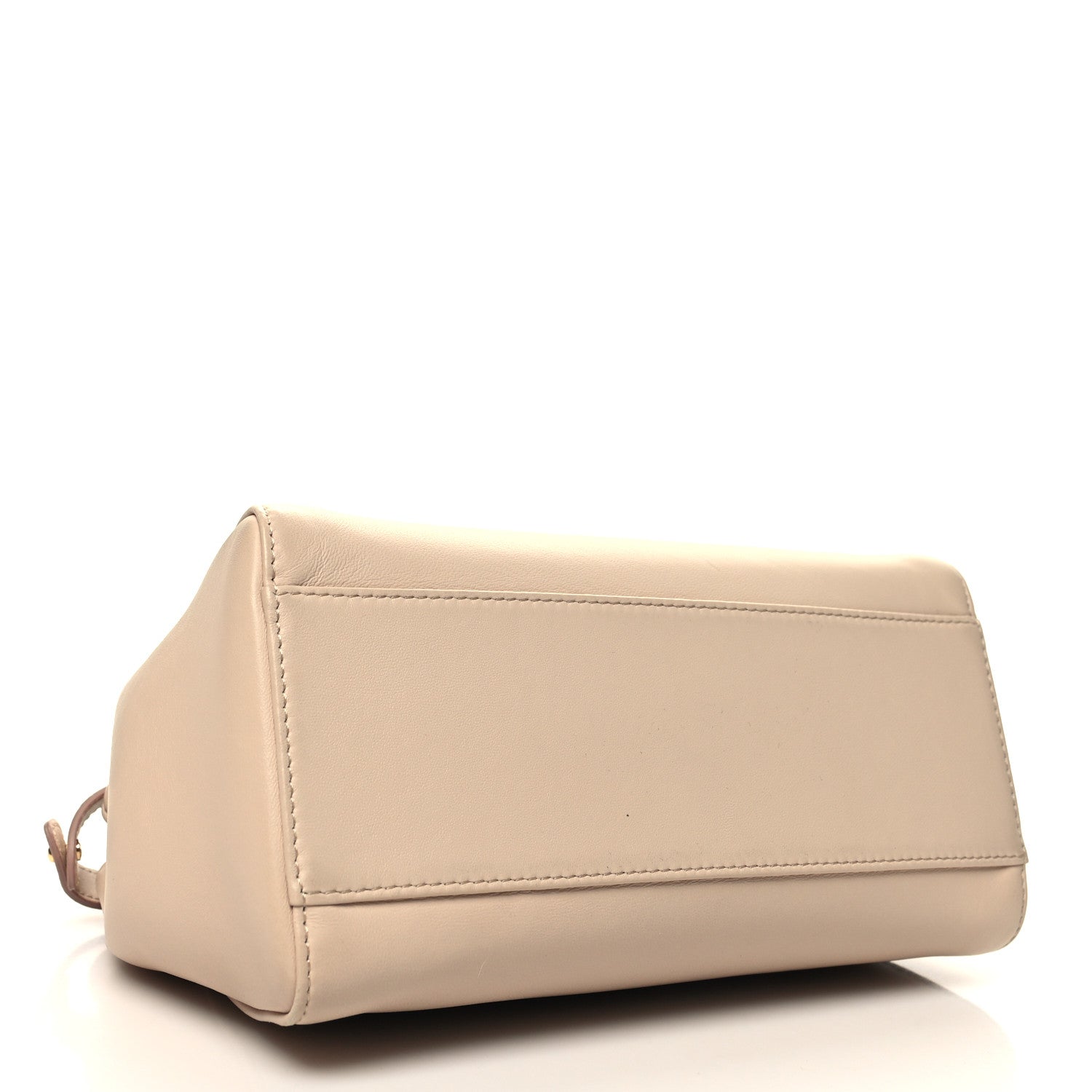 Fendi Nappa Stacked Bar Mini Peekaboo Iconic Satchel Rosa Plaster 4 of 11