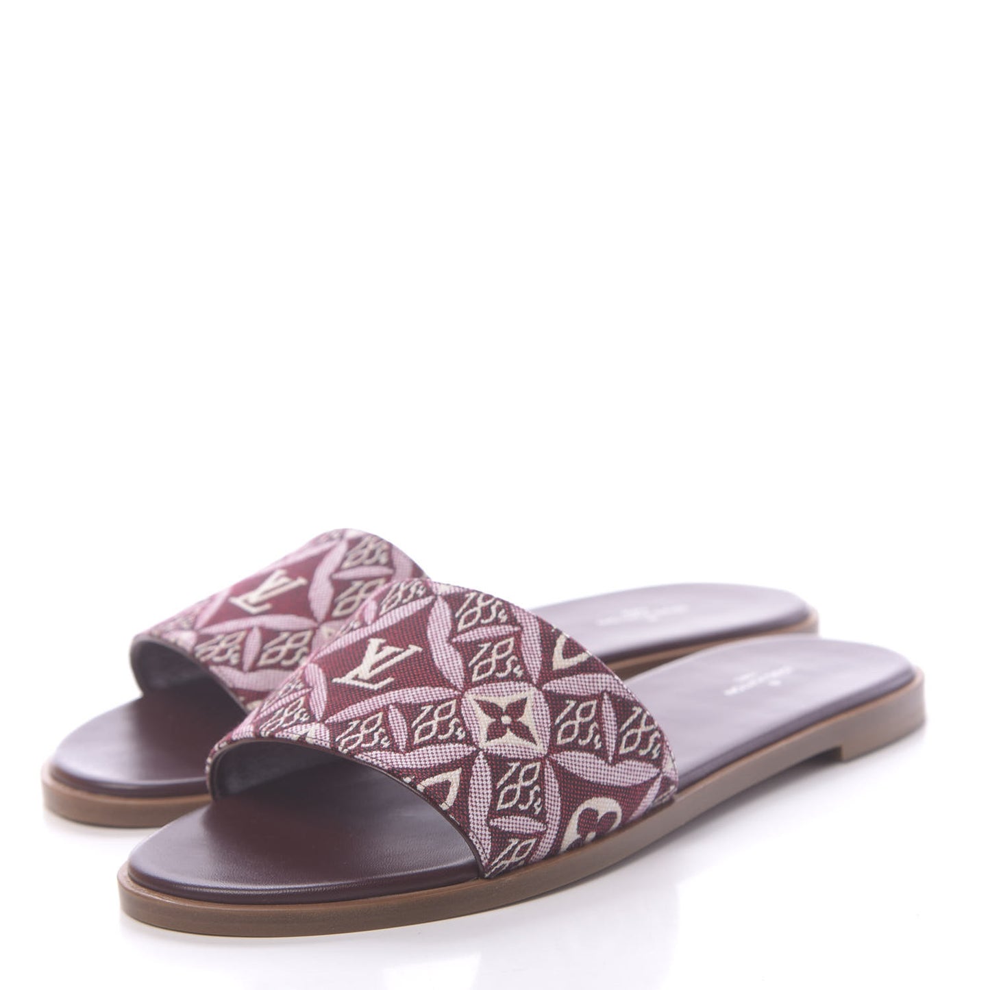 Jacquard Since 1854 Lock It Flat Mule 41 Bordeaux