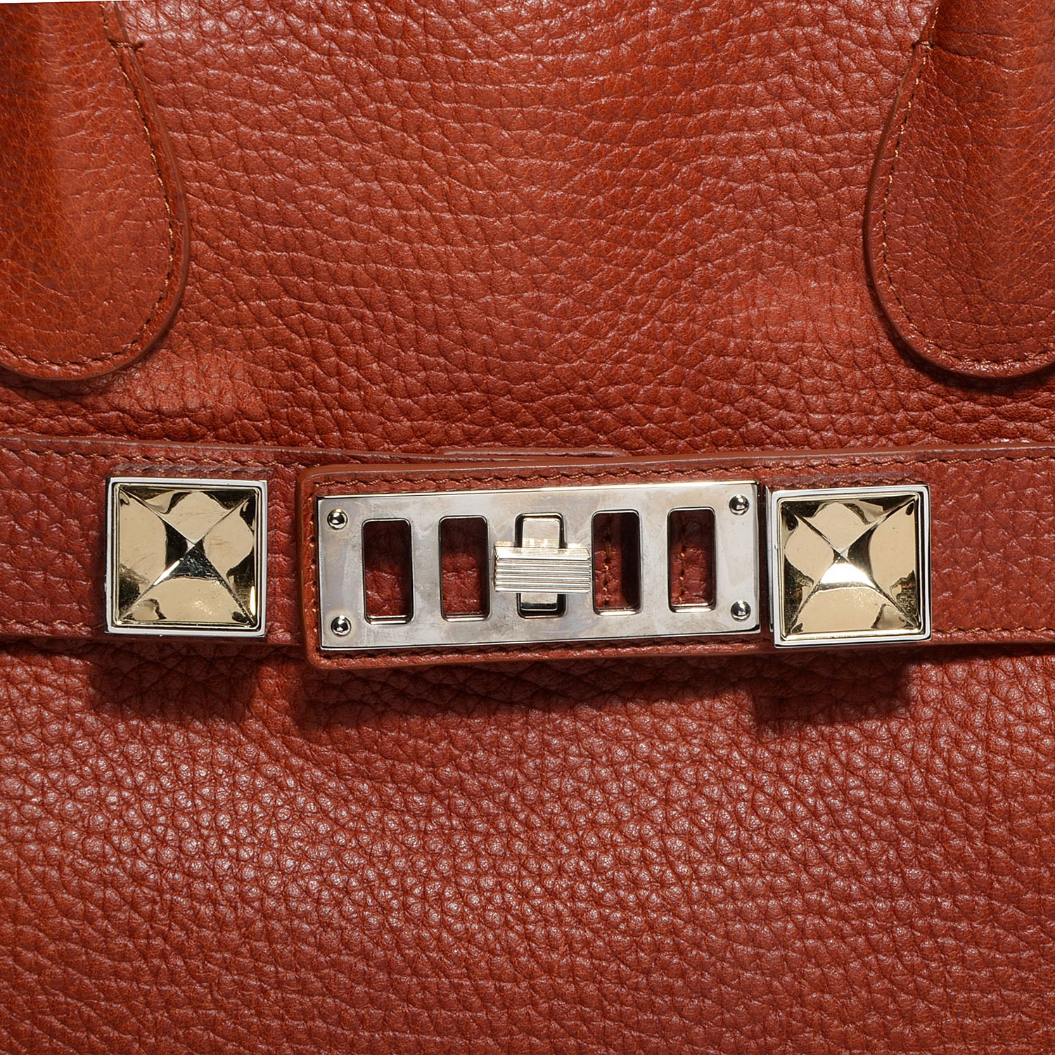 Proenza Schouler Leather PS11 Tote Saddle 12 of 13