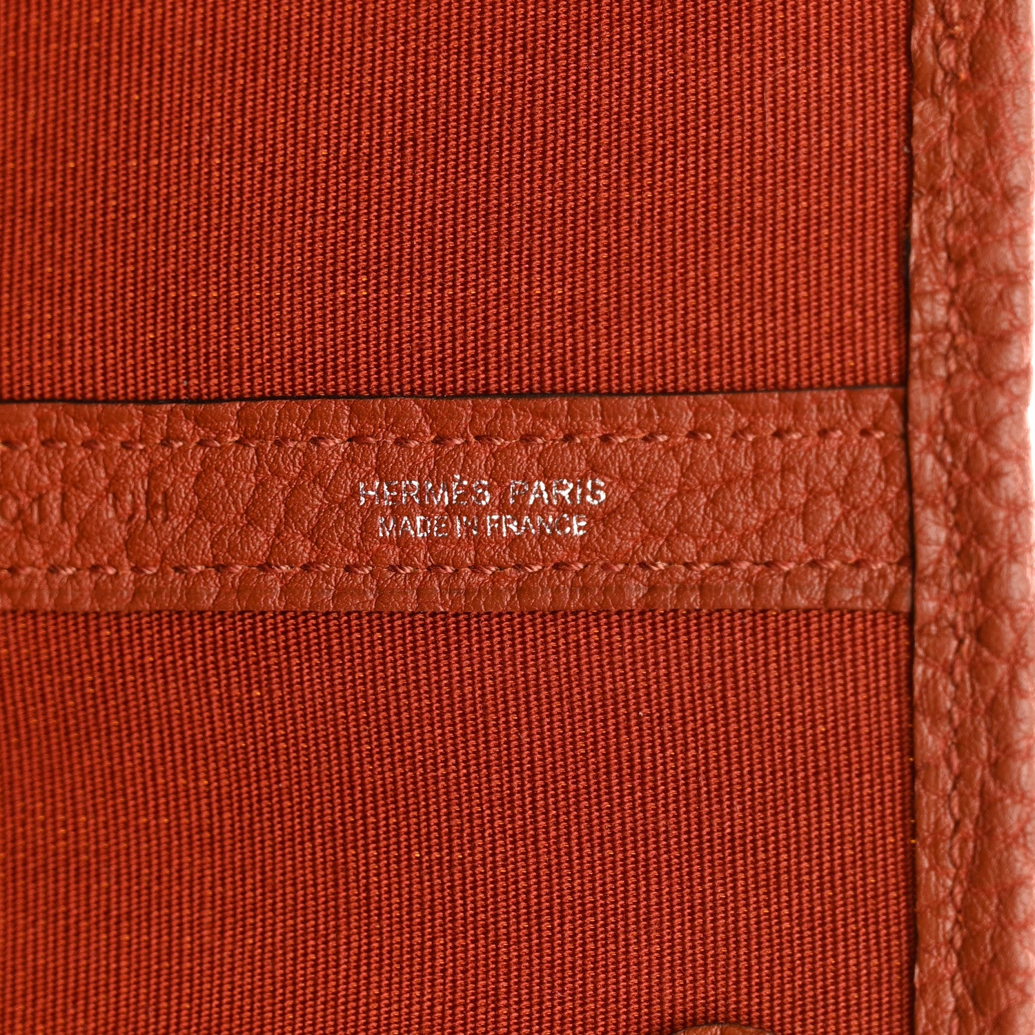 Hermes Toile Epsom Verso Garden Party 36 MM Jaune Citron Cuivre 6 of 10