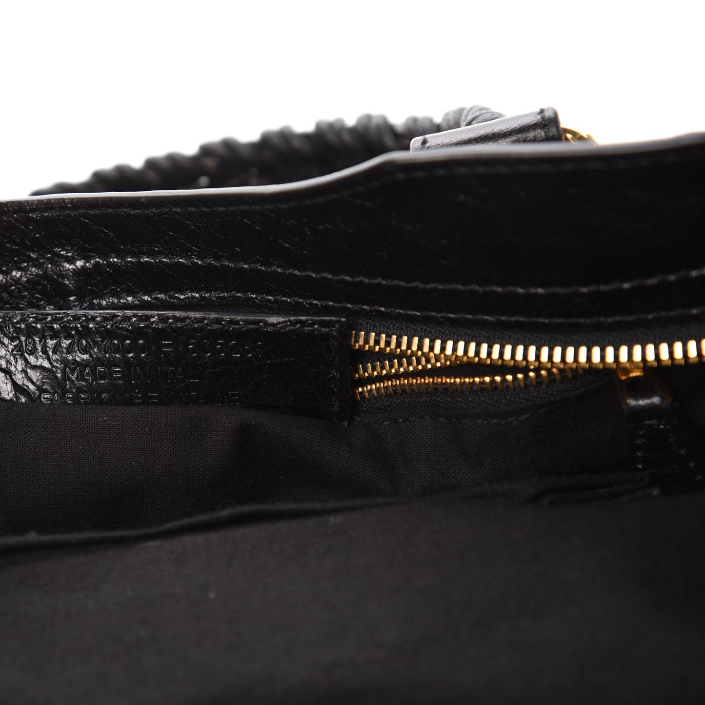Agneau Giant 12 Gold Hardware City Black
