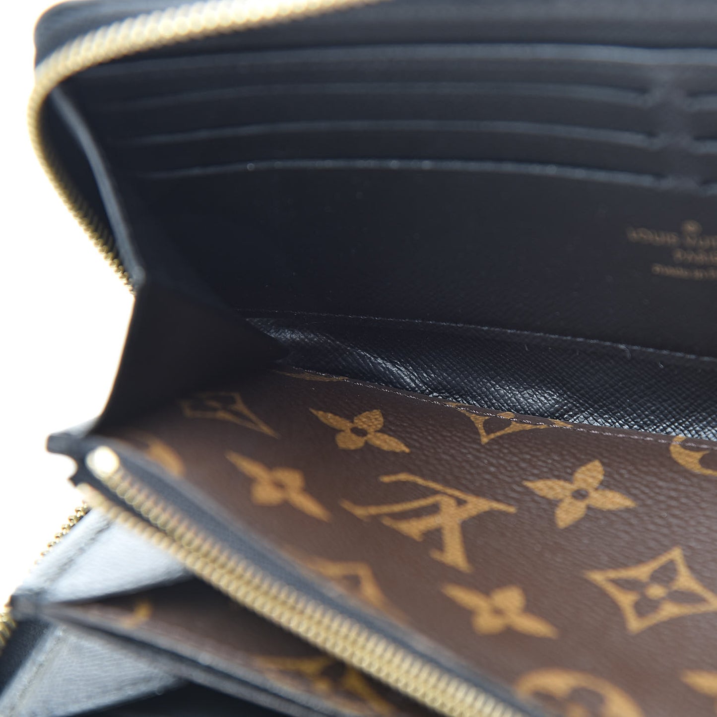 Monogram Zippy Retiro Wallet Black