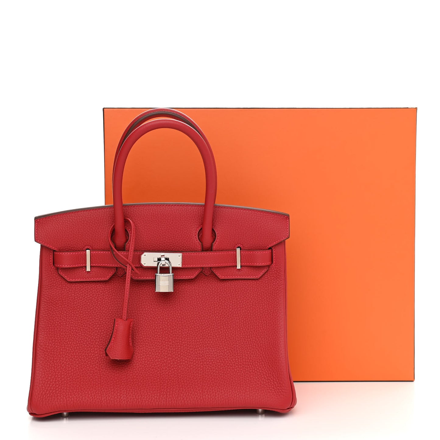 Togo Birkin 30 Rouge Vif