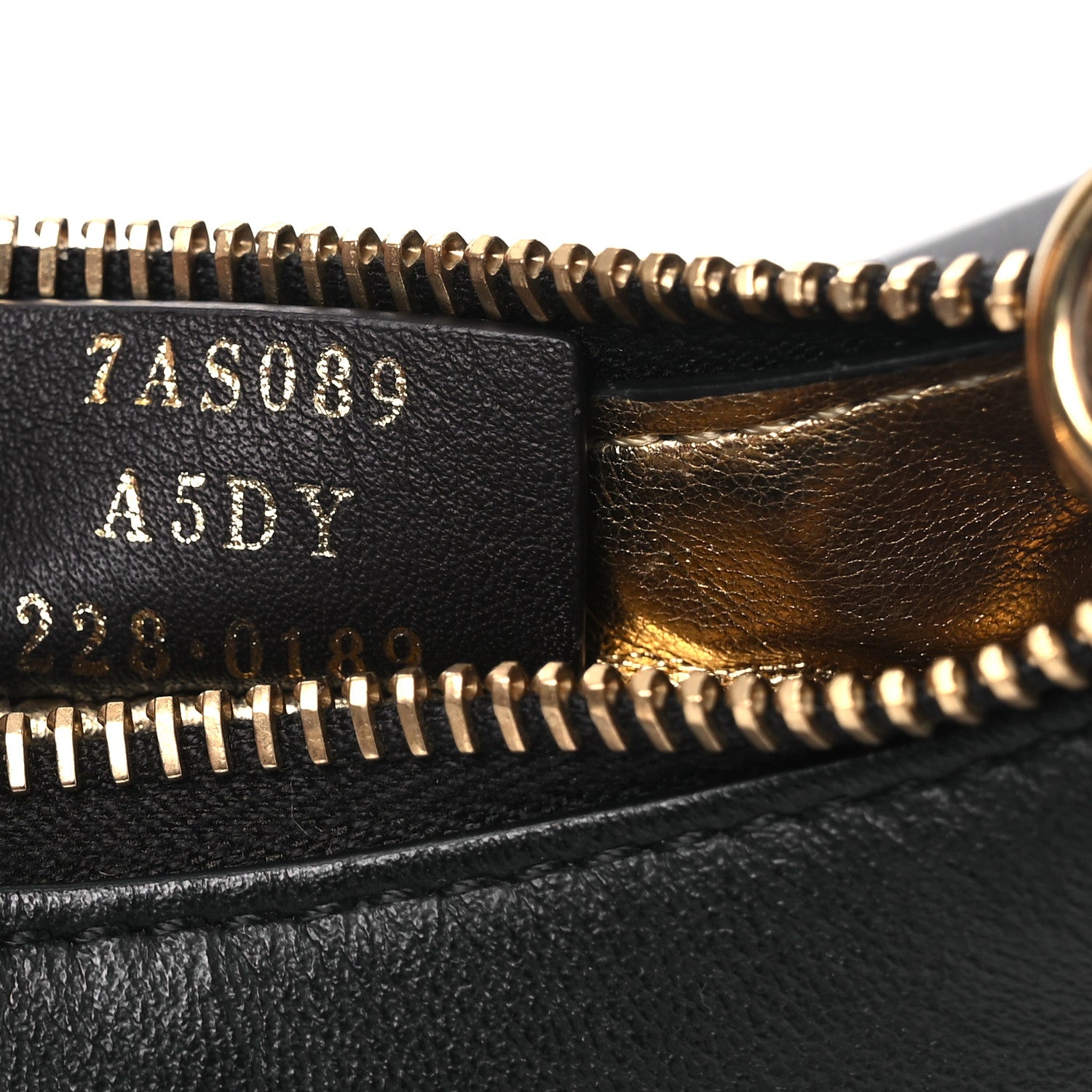 Fendi Vitello Grace Matte Nano Fendigraphy Hobo Charm Black 7 of 12