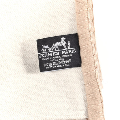 Hermes Wool Circuit 24 Blanket Sable 3 of 4