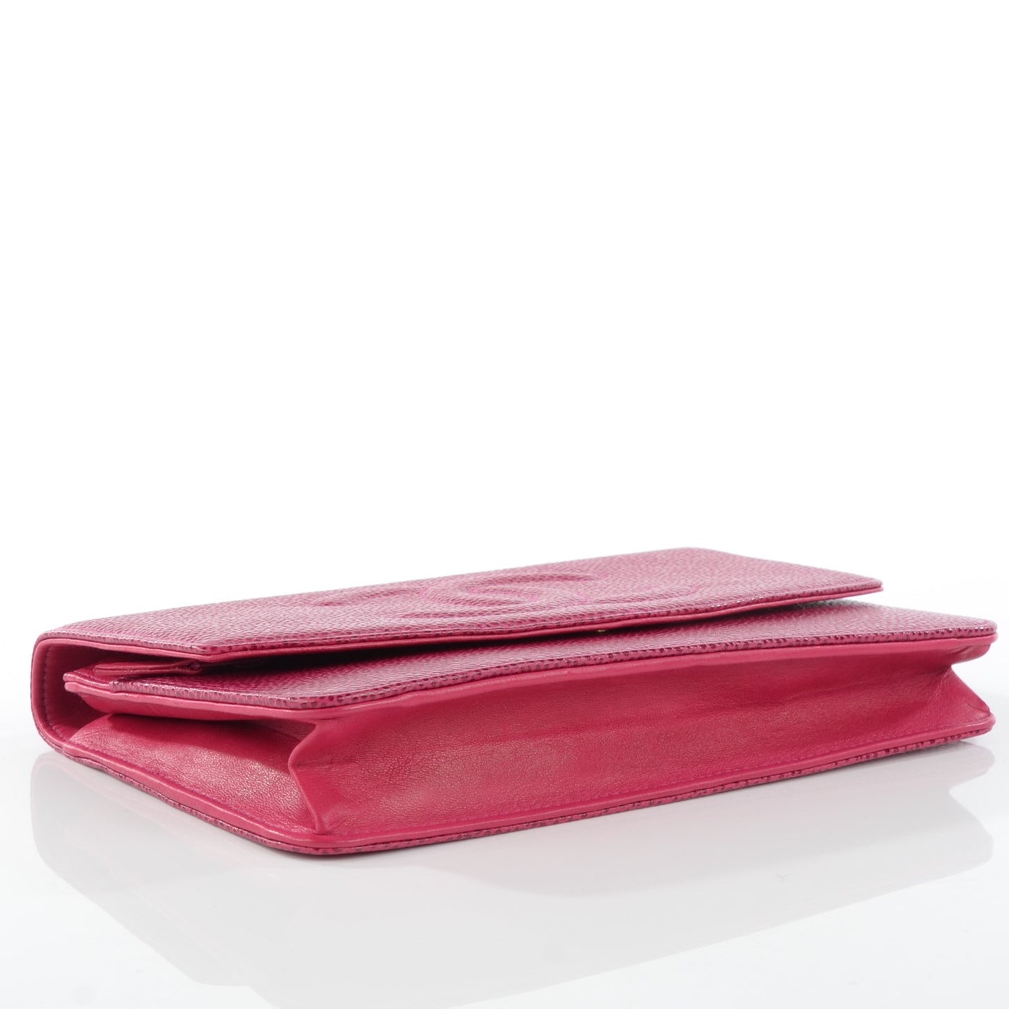 Caviar Timeless CC Wallet on Chain WOC Dark Fuchsia