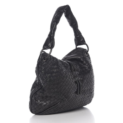 Bottega Veneta Nappa Intrecciato Hobo Black 2 of 10