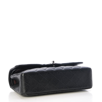 Chanel Caviar Quilted Medium Double Flap Black 5 of 9