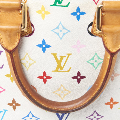 Louis Vuitton Monogram Multicolor Alma White 11 of 11