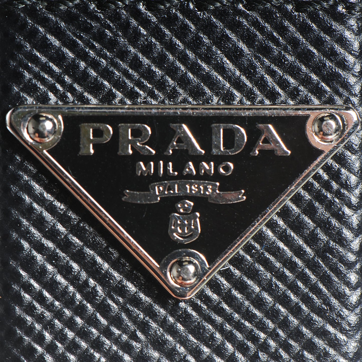 Saffiano Edward Robot Trick Keychain