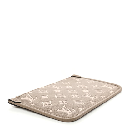 Louis Vuitton Empreinte CarryAll PM Pochette Tourterelle Creme 4 of 6