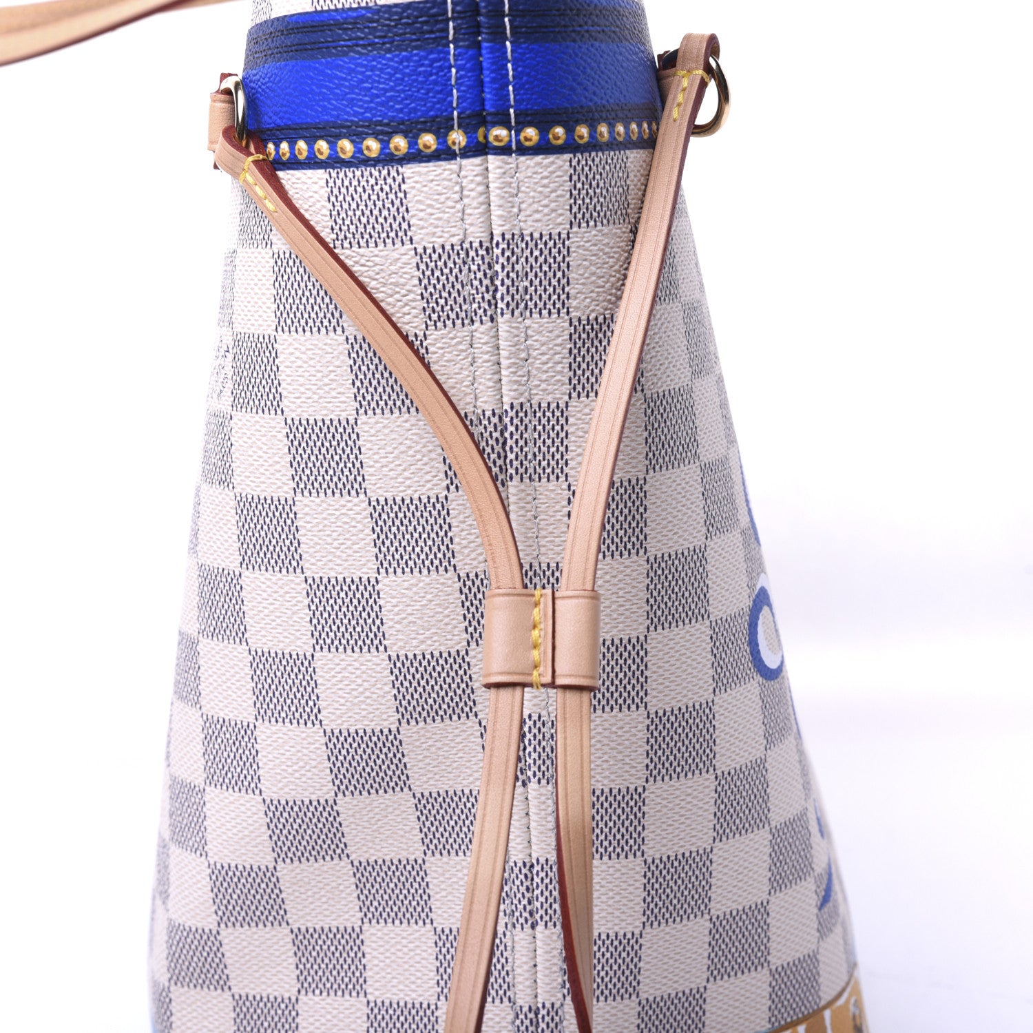 Louis Vuitton Damier Azur Summer Trunks Forte Dei Marmi Neo Neverfull MM 18 of 18
