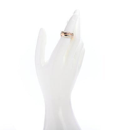 Cartier 18K Pink Yellow White Gold Classic Trinity Ring 50 5.25 2 of 4