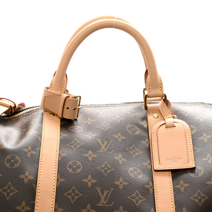 Louis Vuitton Monogram Keepall Bandouliere 60 7 of 13