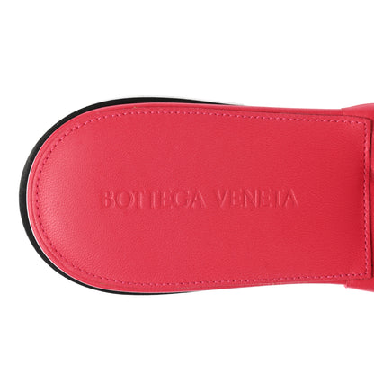 Bottega Veneta Nappa Quilted Rubber Lido Flat Sandals 37 Lollipop 7 of 9