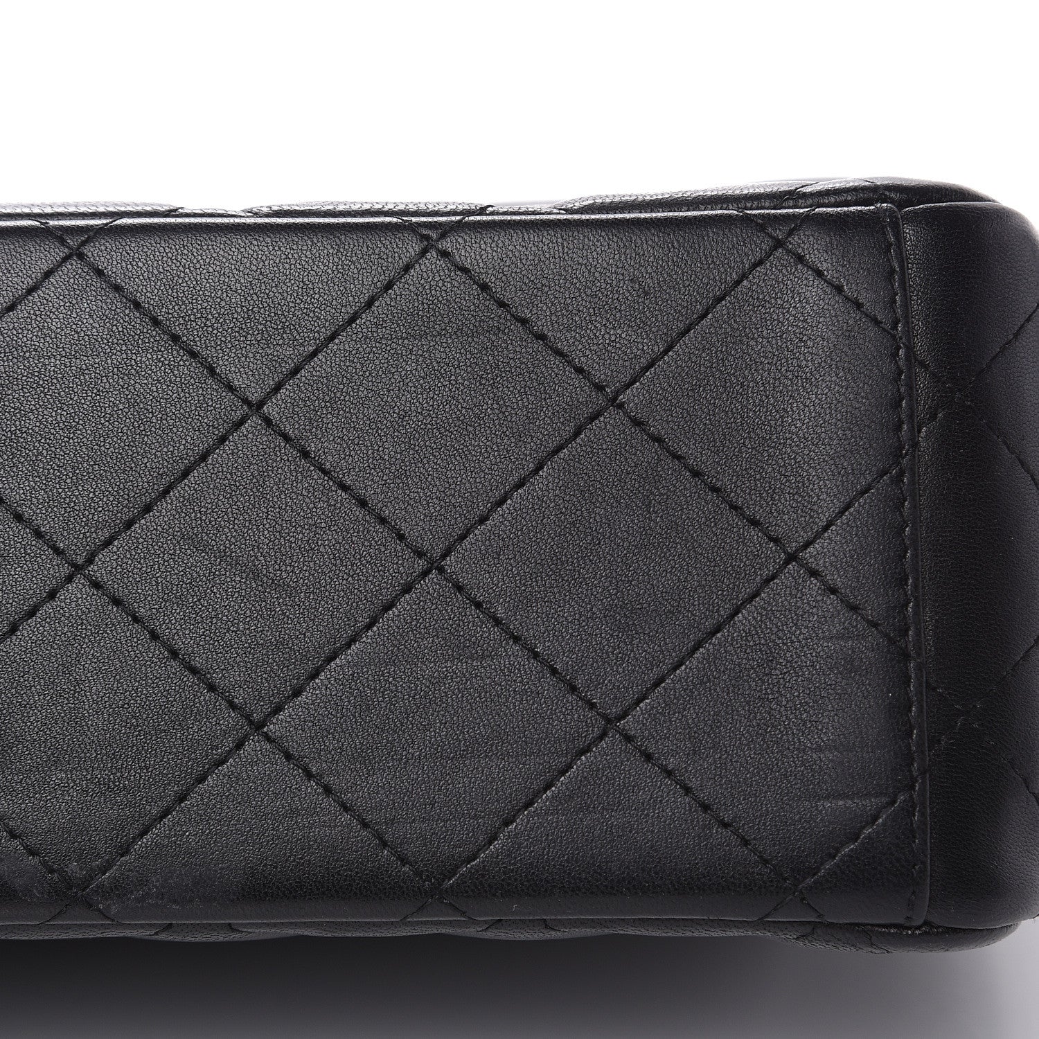 Chanel Lambskin Quilted Maxi Double Flap Black 15 of 16