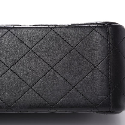 Chanel Lambskin Quilted Maxi Double Flap Black 15 of 16