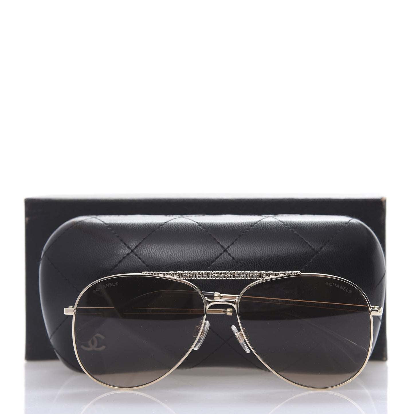 Aviator Metallic Pilot Sunglasses 4231 Gold