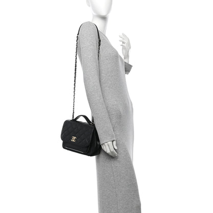 Chanel Caviar Quilted Medium Business Affinity Flap Black 2 of 10