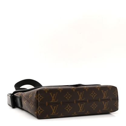 Louis Vuitton Monogram Macassar Magnetic Messenger 4 of 9