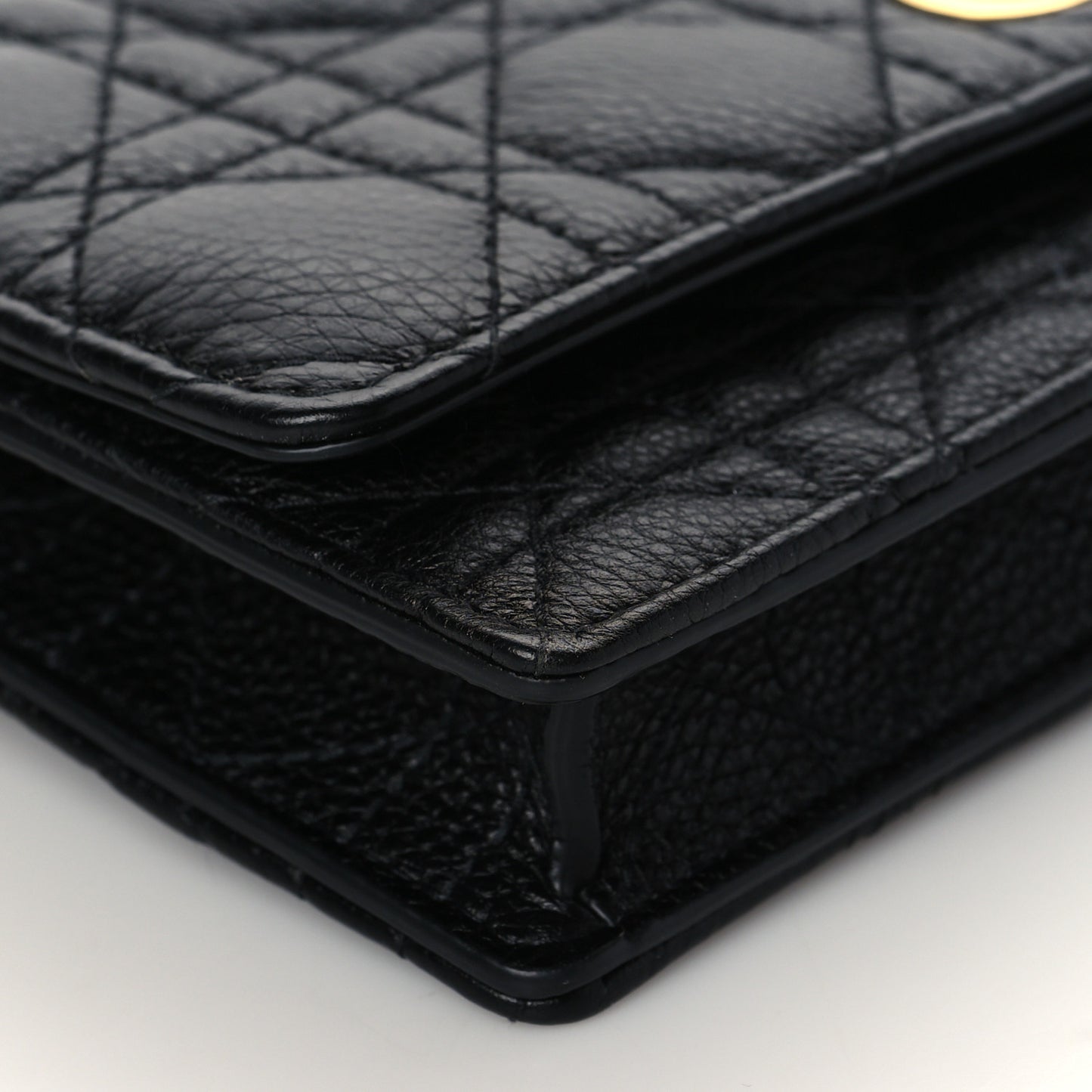 Supple Calfskin Caro Belt Bag Black
