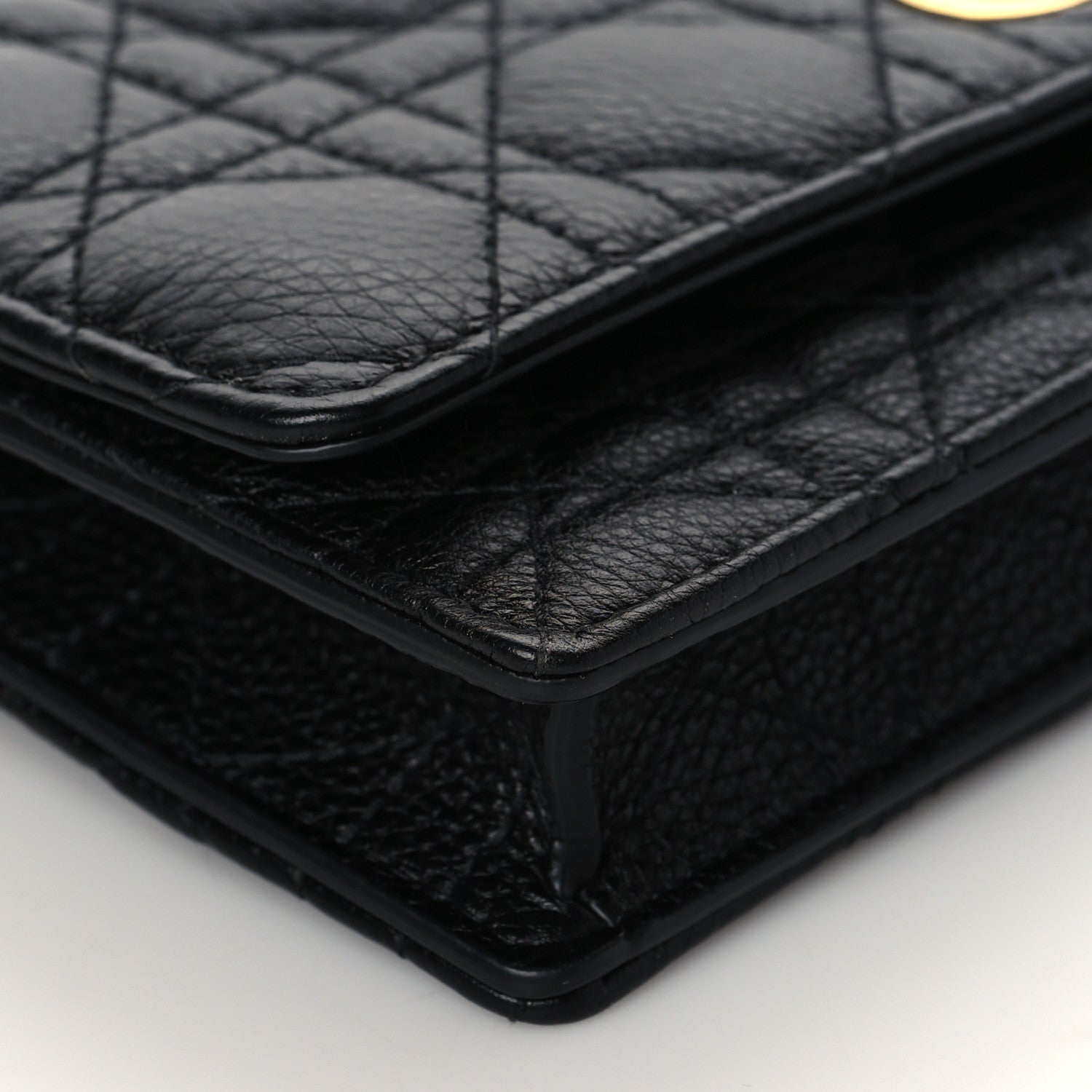 Christian Dior Supple Calfskin Caro Belt Bag Black 8 of 10