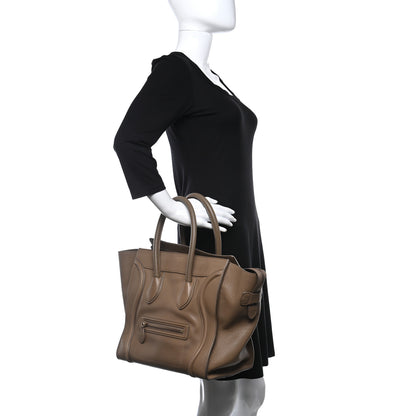 Celine Smooth Calfskin Micro Luggage Camel 2 of 8