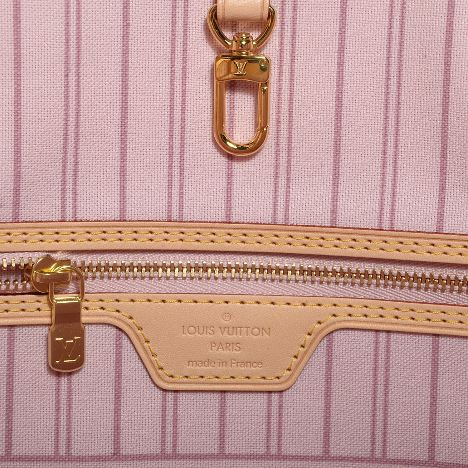 Louis Vuitton Monogram Maui V Neverfull MM Rose Ballerine 8 of 9