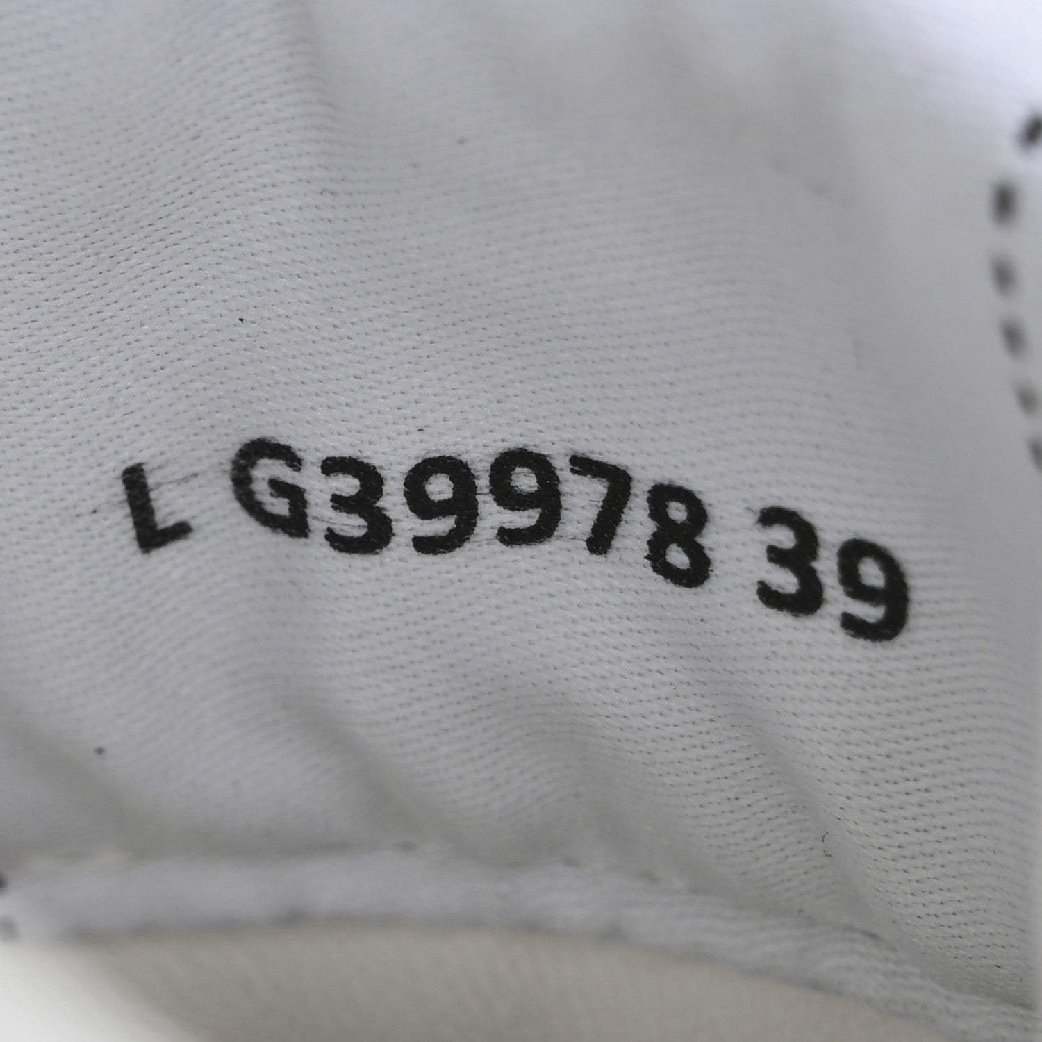 Chanel Calfskin CC Womens Sneakers 39 White Black 9 of 10