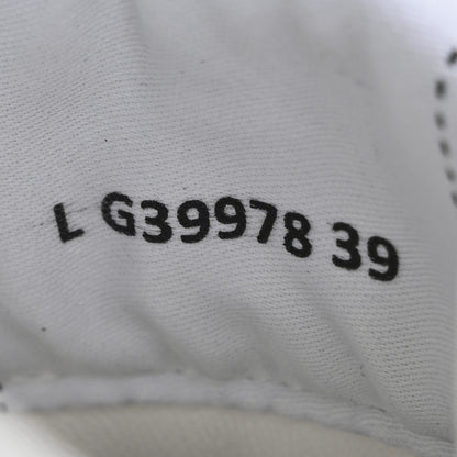 Chanel Calfskin CC Womens Sneakers 39 White Black 9 of 10