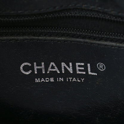 Chanel Metallic Aged Calfskin Quilted Medium Reissue Camera Case Black 6 of 9