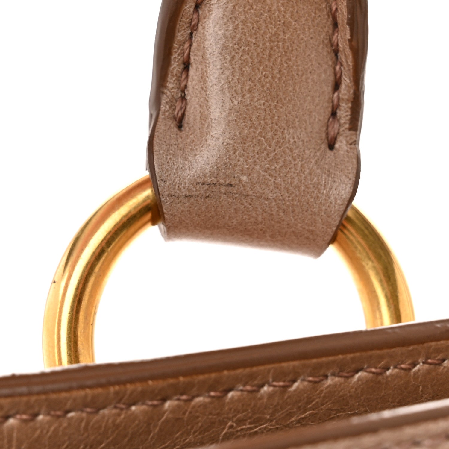 Prada Vitello Shine Shopping Satchel Argilla 13 of 15