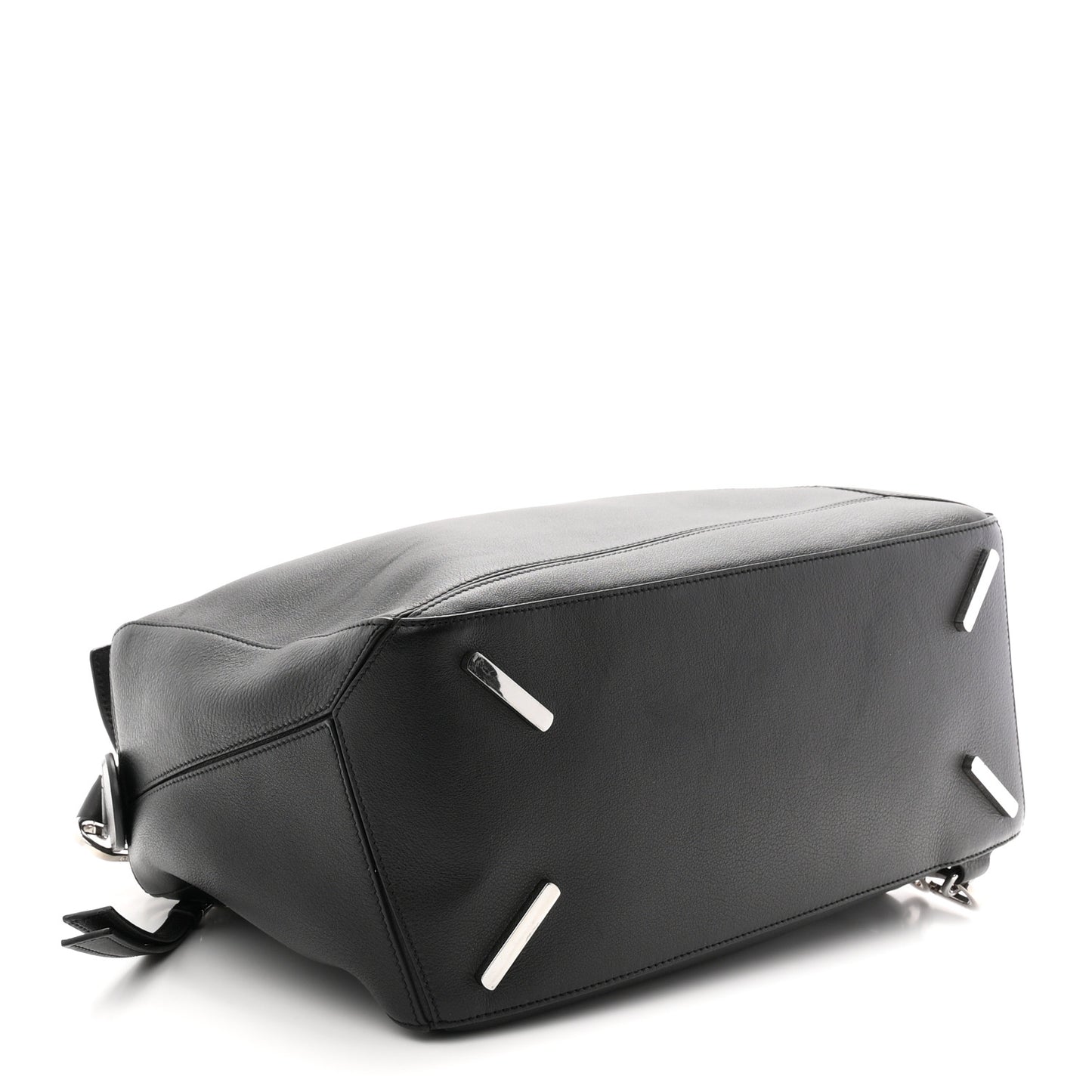 Calfskin Large Puzzle Bag Black