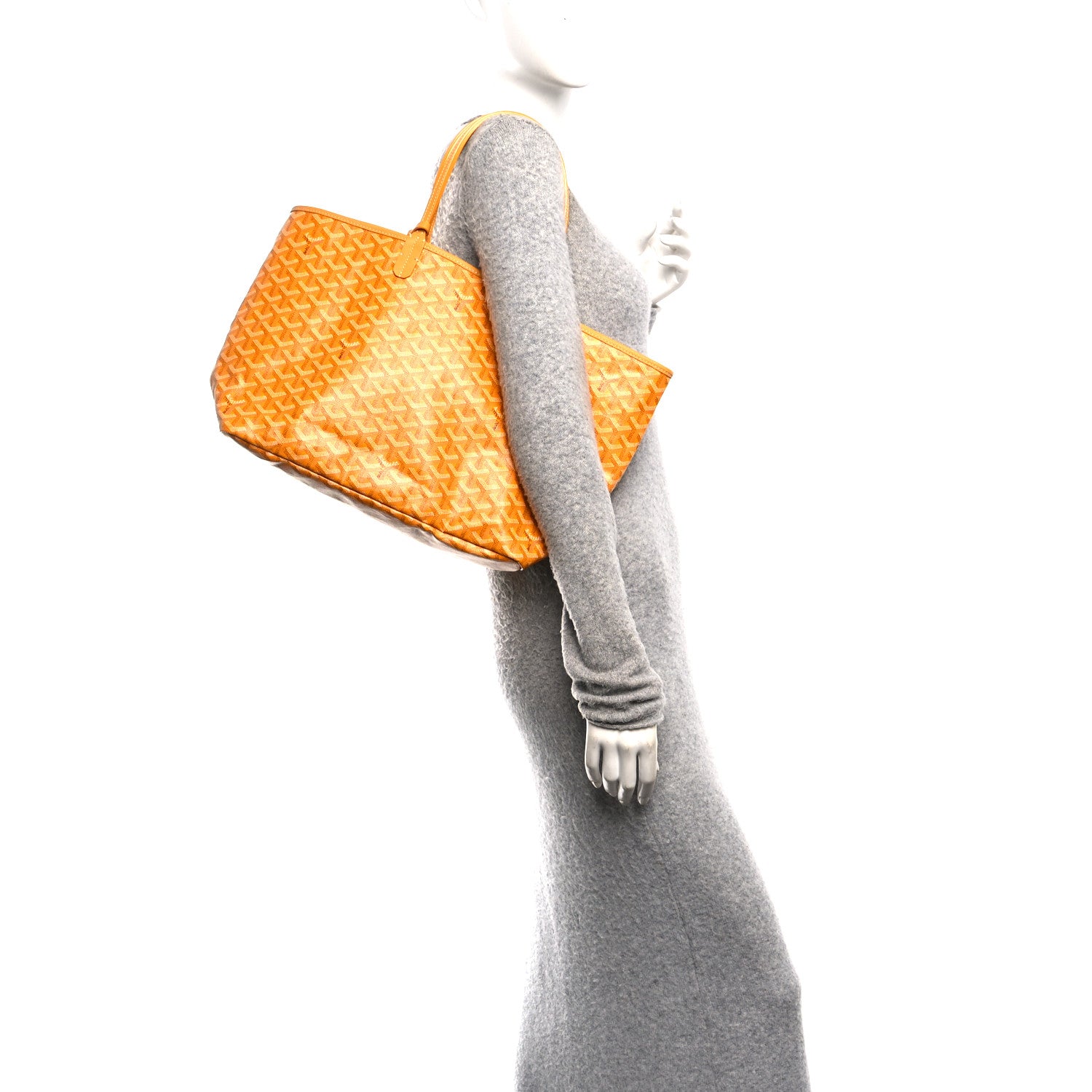 Goyard Goyardine Saint Louis PM Yellow 2 of 11