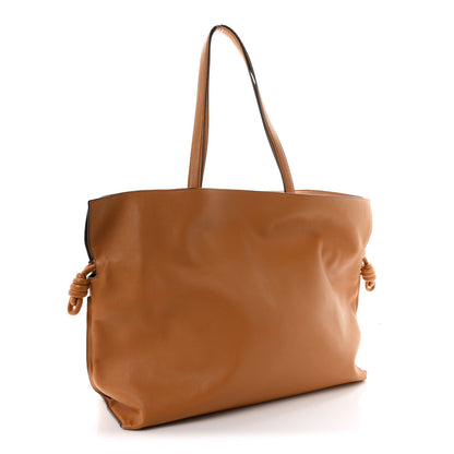 Loewe Calfskin Flamenco Knot XL Shoulder Bag Warm Desert 3 of 11
