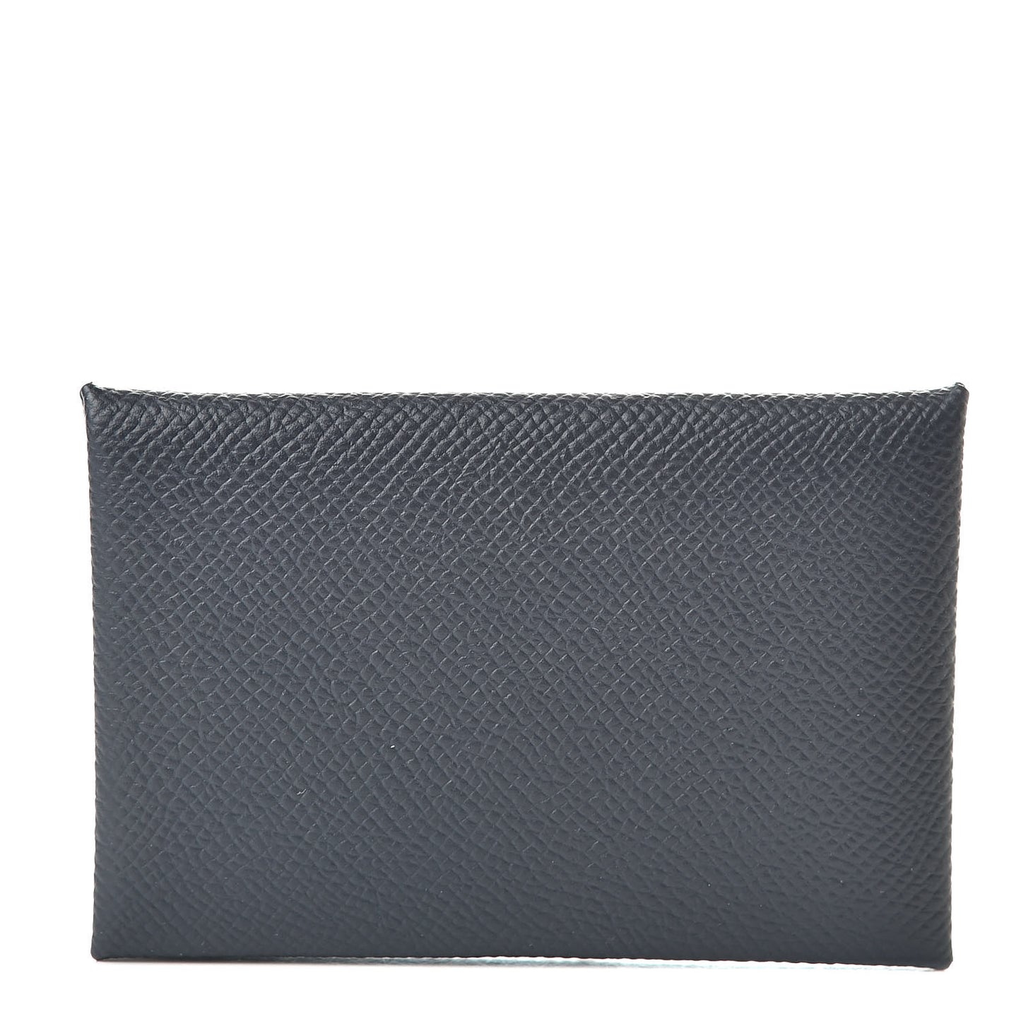 Epsom Verso Calvi Card Case Bleu Indigo Vert Amande