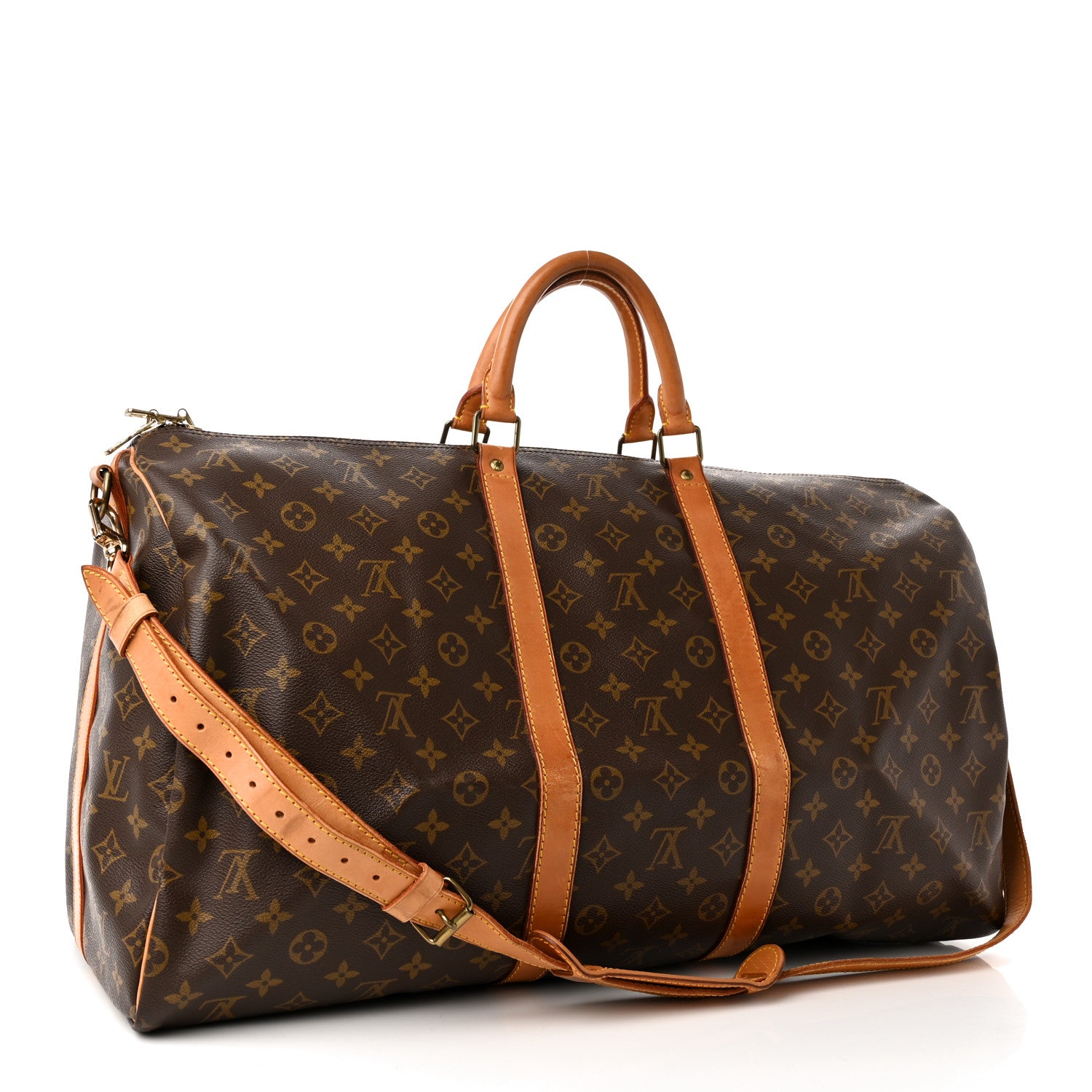 Louis Vuitton Monogram Keepall Bandouliere 55 2 of 16