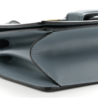 Loewe Calfskin Small Barcelona Shoulder Bag Stone Blue 10 of 14