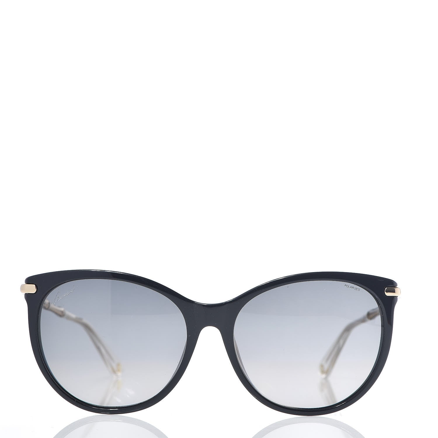 Gucci Crystal Bamboo Cat Eye GG 3771/N/F/S Sunglasses Gold 2 of 10