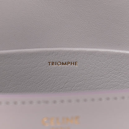 Celine Shiny Calfskin Triomphe Peony 9 of 9