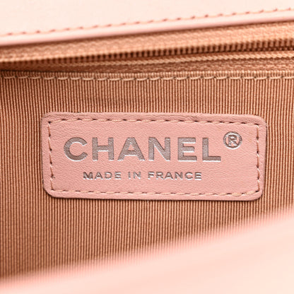 Chanel Lambskin Quilted New Medium Boy Flap Light Pink 6 of 14